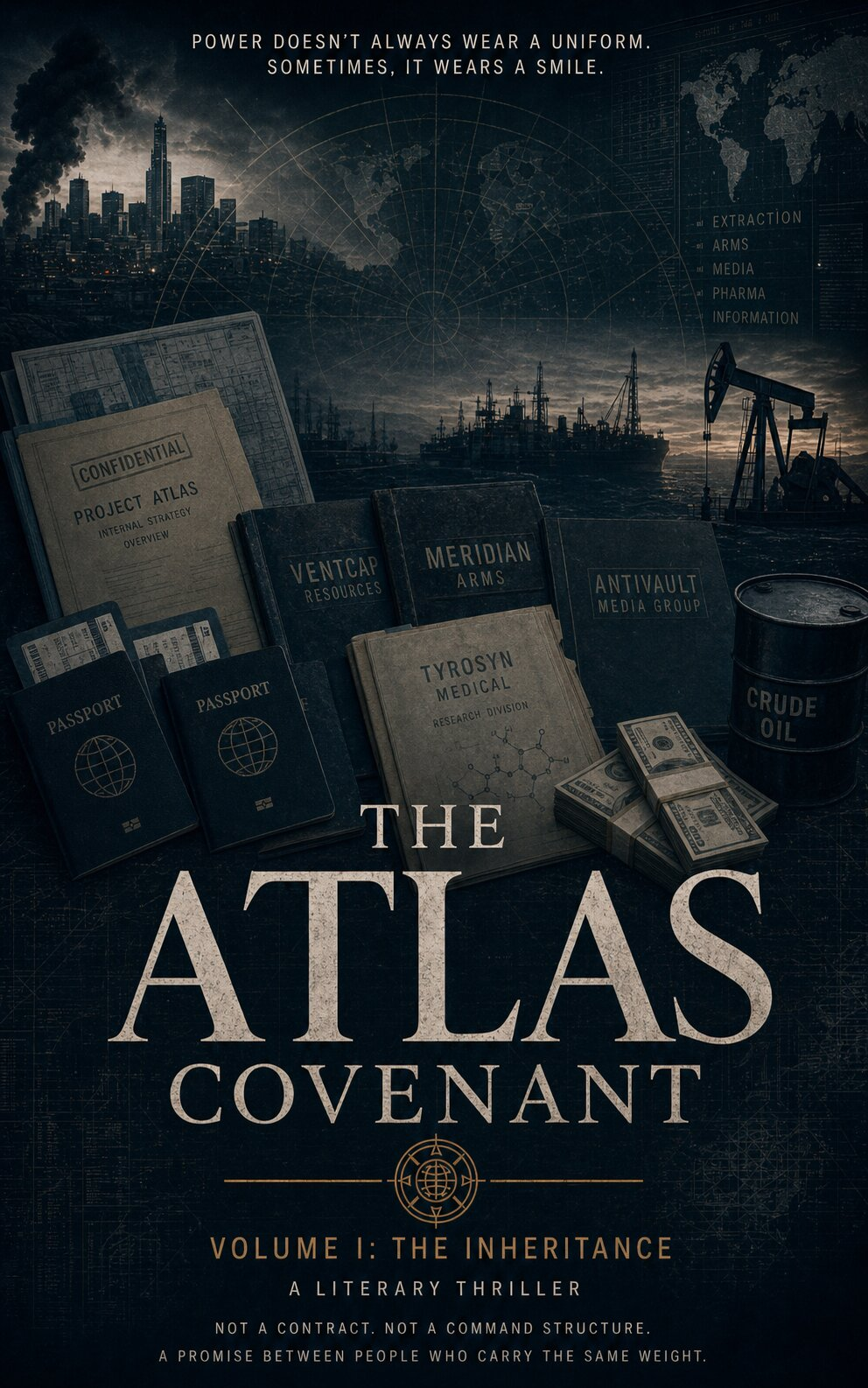 The Atlas Covenant Volume I: The Inheritance — book cover